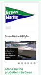 Mobile Screenshot of greenmarine.se